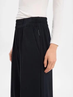 Marc O'Polo Denim Damen Jerseyhose in schwarz