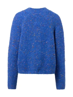 Marc O'Polo Denim Damen Strickjacke in blau mehrfarbig