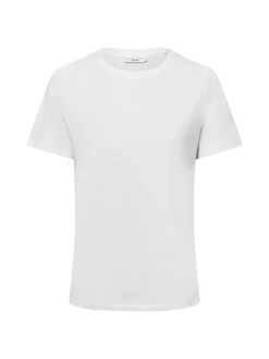 Marc O'Polo Denim Damen T-Shirt in weiß - Ärmel: kurzarm