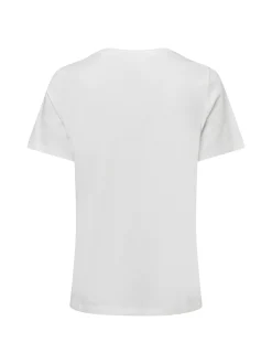 Marc O'Polo Denim Damen T-Shirt in weiß - Ärmel: kurzarm
