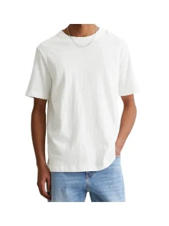 Marc O'Polo Denim Herren T-Shirts im 2er-Pack in grau weiß