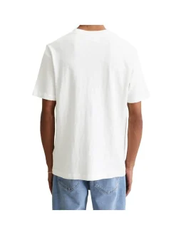Marc O'Polo Denim Herren T-Shirts im 2er-Pack in grau weiß