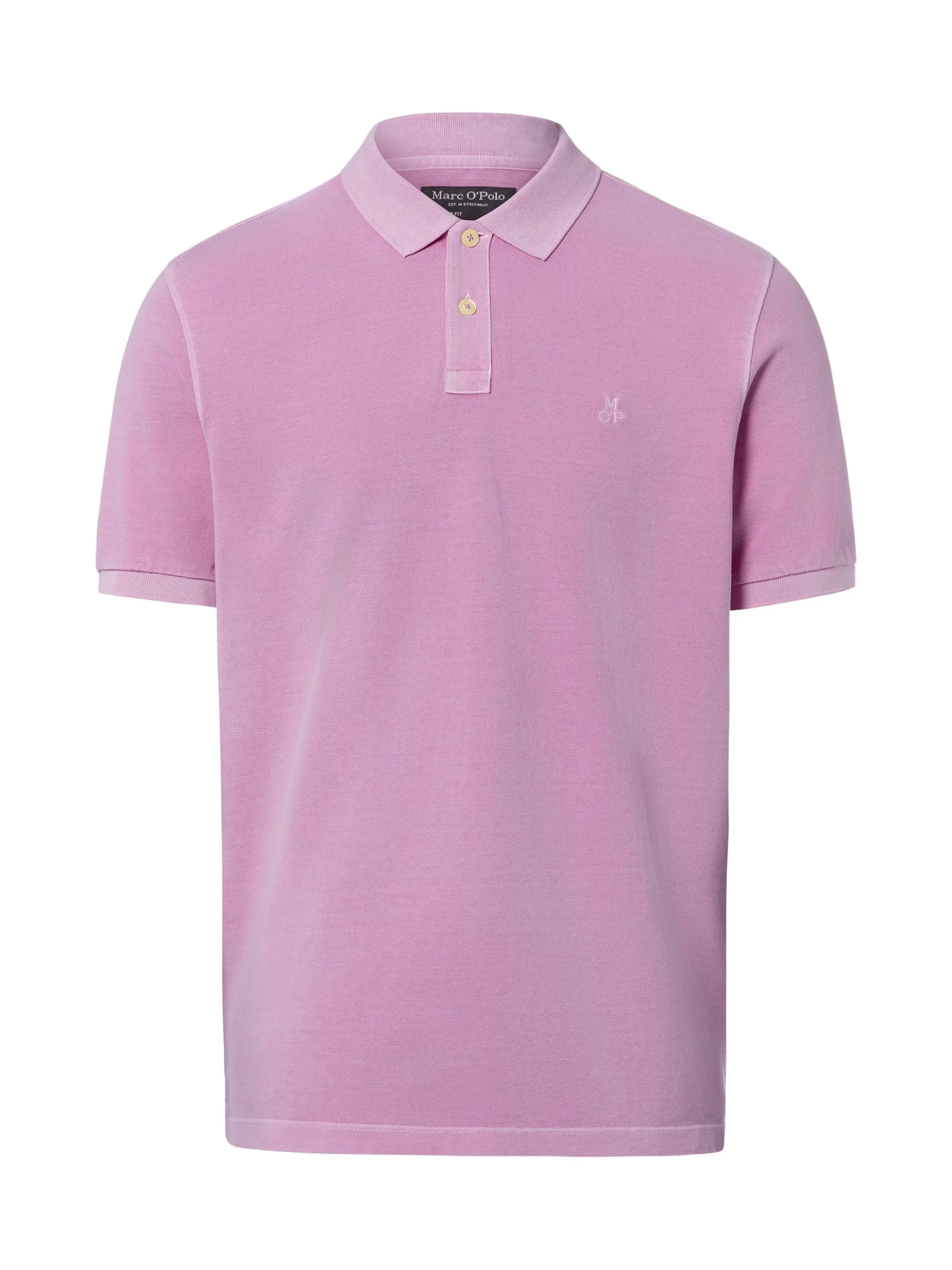 Marc O'Polo Herren Poloshirt in lila - Ärmel: kurzarm