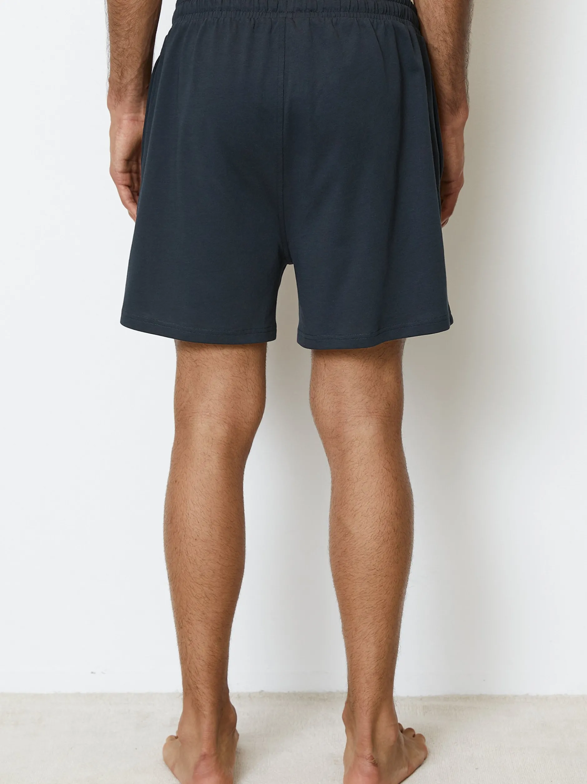 Marc O'Polo Herren Shorts - Mix & Match Cotton in blau