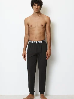 Marc O'Polo Herren Sweatpants - Mix & Match Cotton in schwarz
