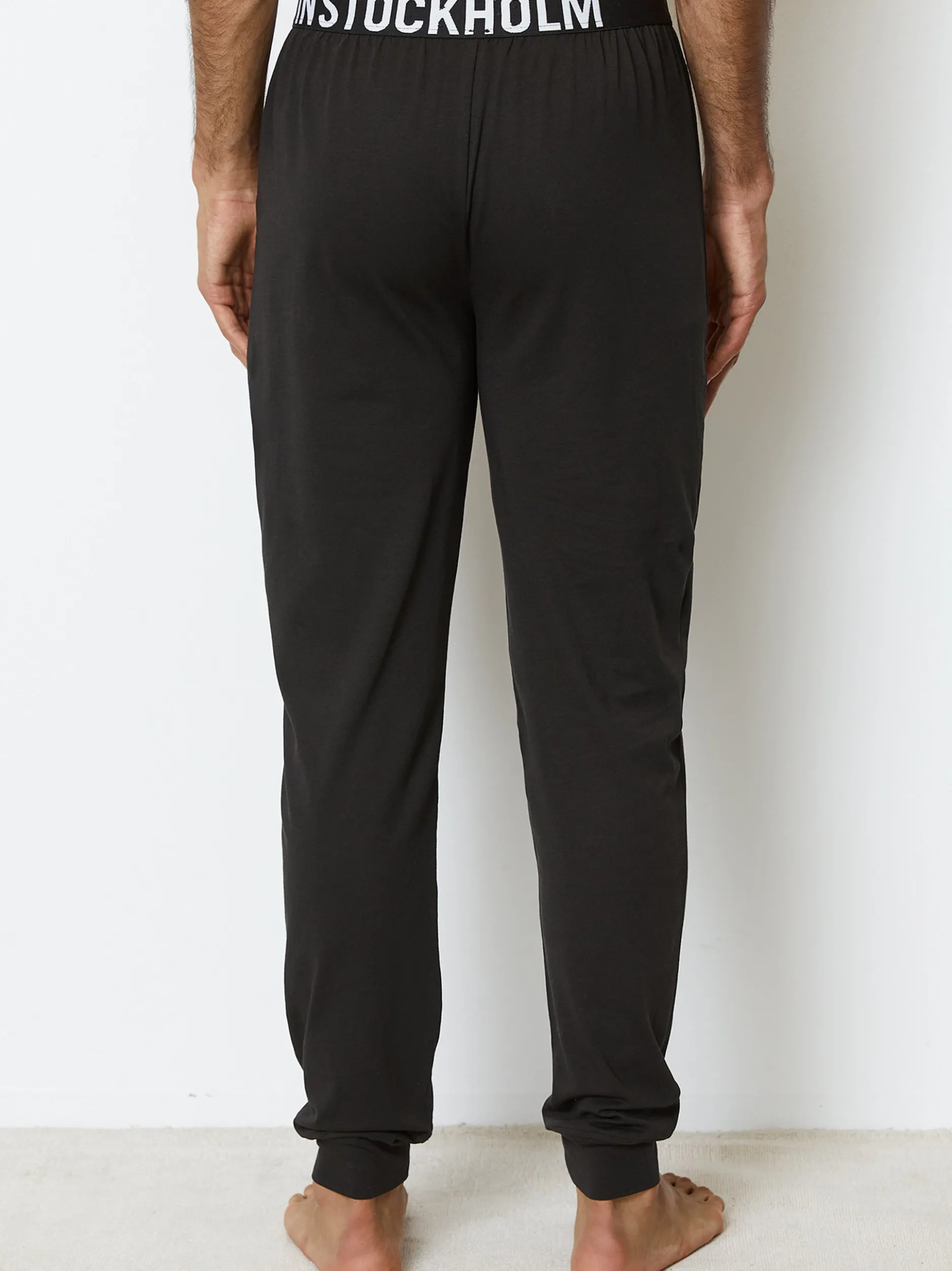 Marc O'Polo Herren Sweatpants - Mix & Match Cotton in schwarz