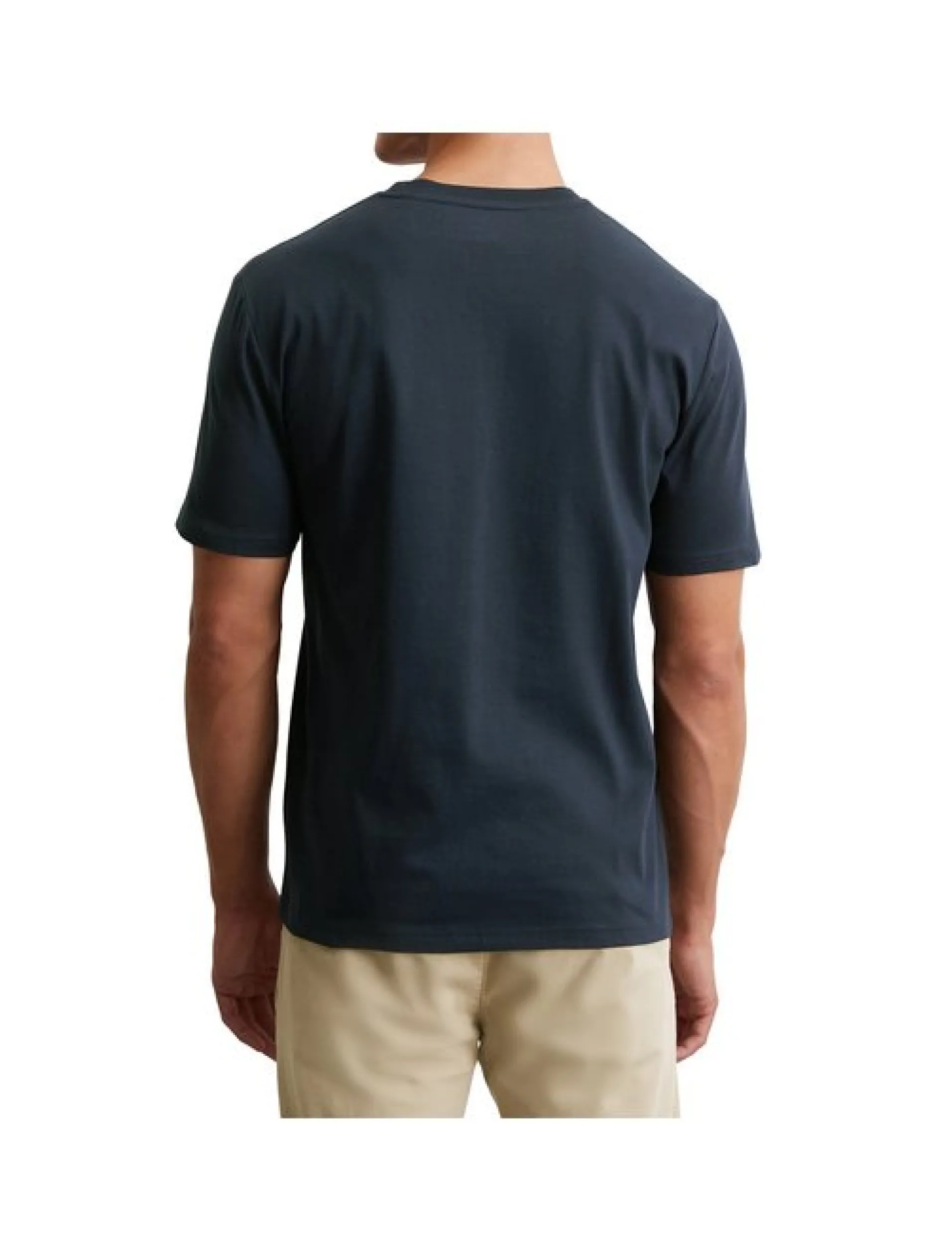 Marc O'Polo Herren T-Shirt 1er Pack in marine