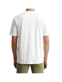 Marc O'Polo Herren T-Shirt 1er Pack in weiß