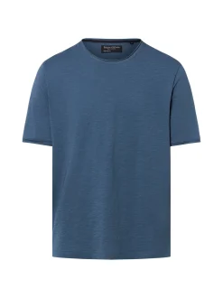 Marc O'Polo Herren T-Shirt in blau - Ärmel: kurzarm