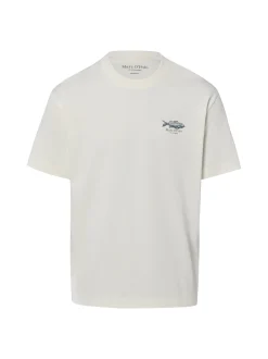 Marc O'Polo Herren T-Shirt in ecru - Ärmel: kurzarm