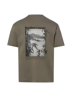 Marc O'Polo Herren T-Shirt in khaki mehrfarbig