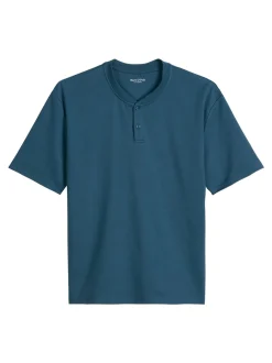 Marc O'Polo Herren T-Shirt in marine - Ärmel: kurzarm