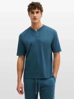 Marc O'Polo Herren T-Shirt in marine - Ärmel: kurzarm