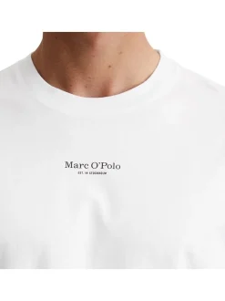 Marc O'Polo Herren T-Shirts im 2er-Pack in weiß