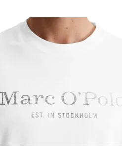 Marc O'Polo Herren T-Shirts im 2er-Pack in weiß