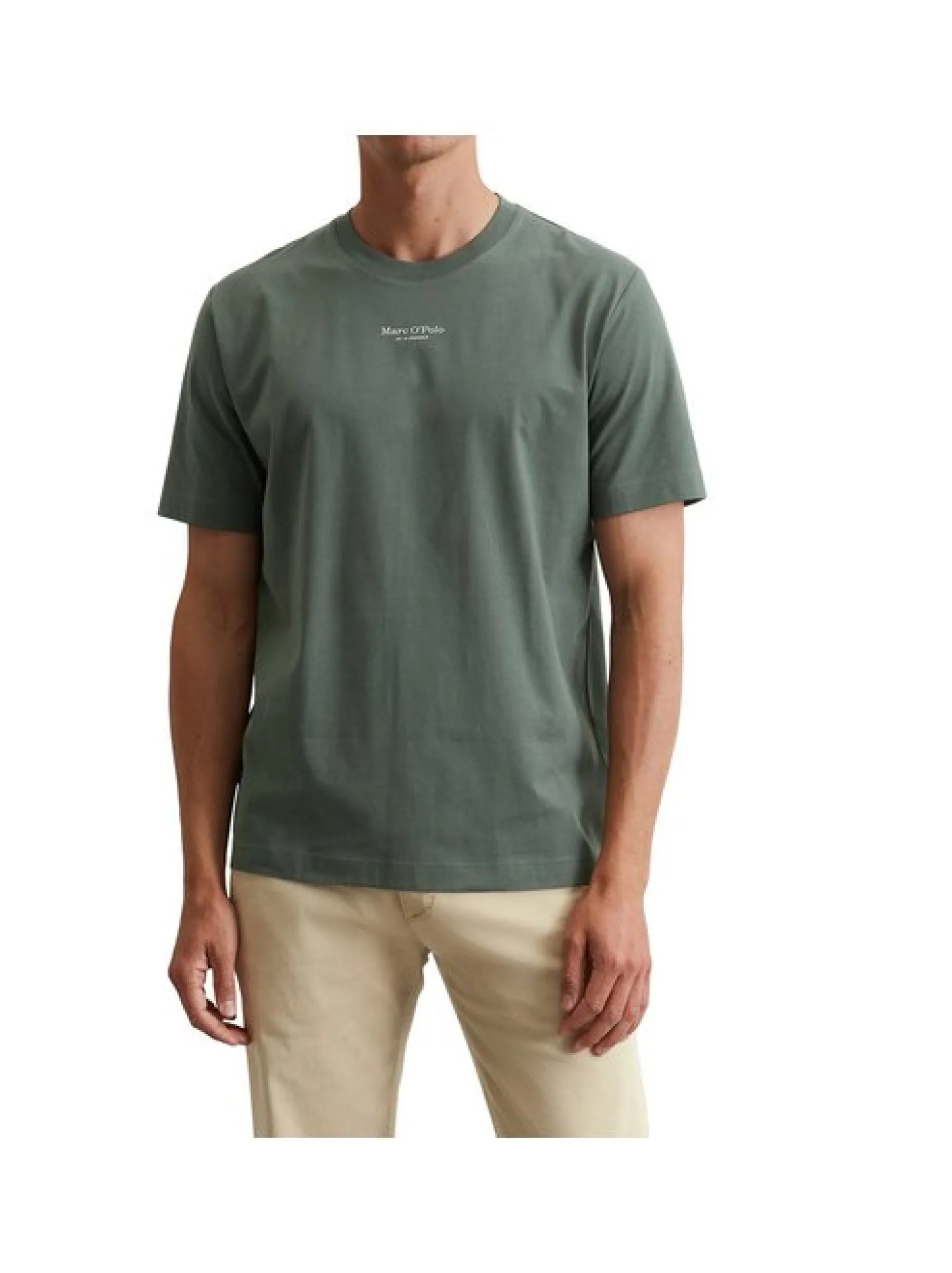 Marc O'Polo Herren T-Shirts im 2er-Pack in medium stone