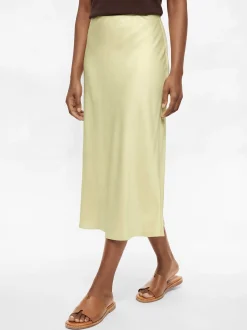 Marie Lund Collection Damen Midirock in vanille