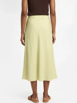 Marie Lund Collection Damen Midirock in vanille