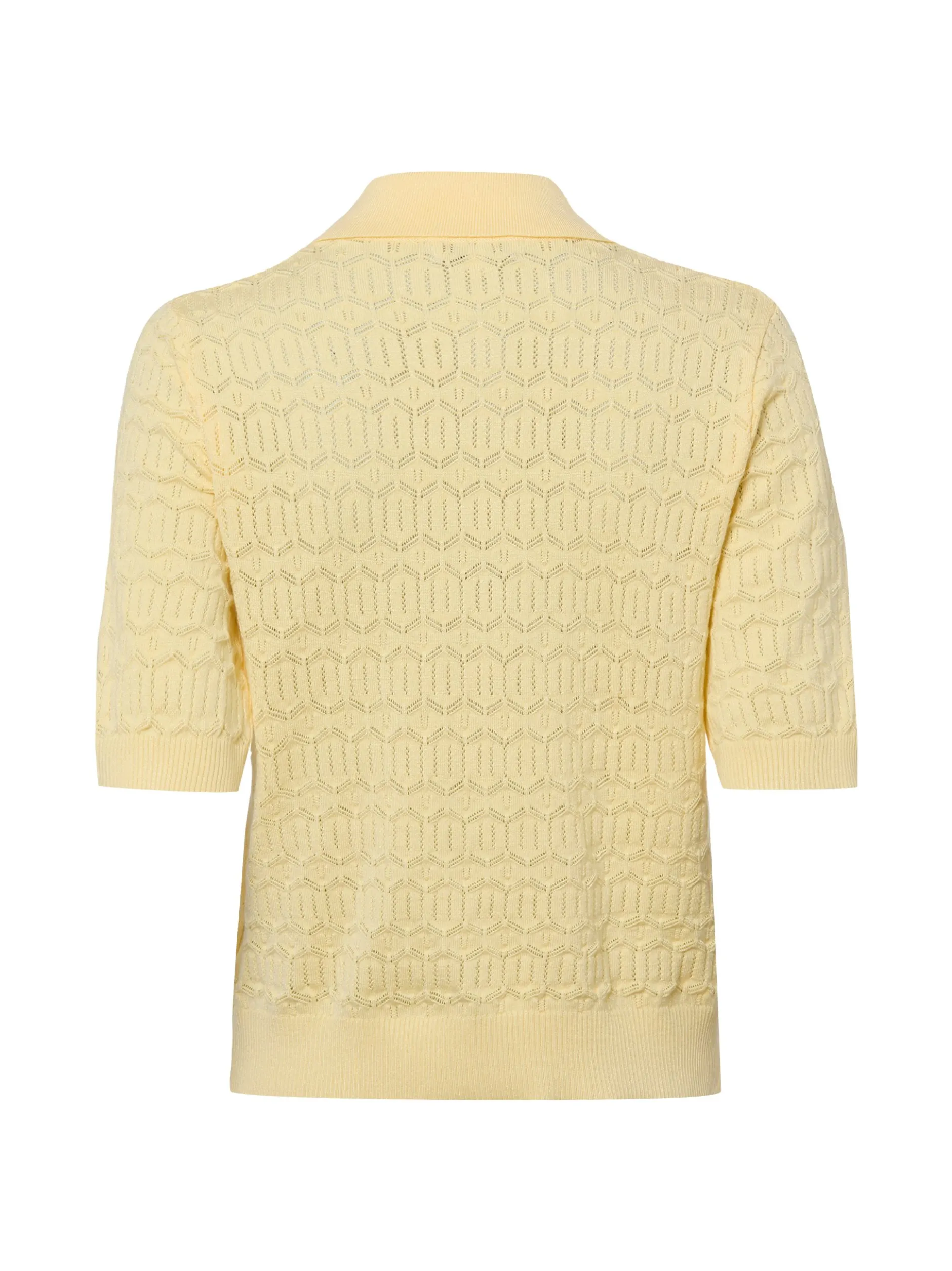 Marie Lund Collection Damen Strickshirt in mais