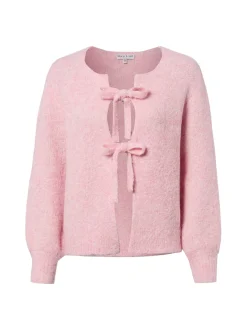 Marie Lund Collection Damen Strickjacke mit Woll-Anteil in rosa