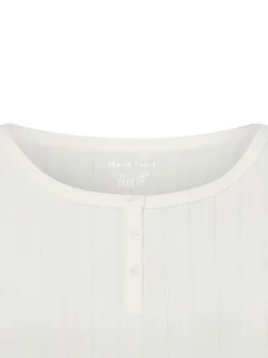 Marie Lund Collection Damen T-Shirt in ecru
