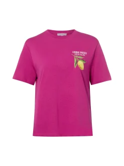 Marie Lund Collection Damen T-Shirt in fuchsia