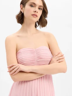Marie Lund Damen Abendkleid in altrosa - Ärmel: ohne Arm