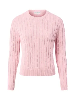 Marie Lund Damen Baumwollpullover in rosa