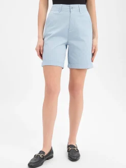Marie Lund Damen Bermudashorts in hellblau