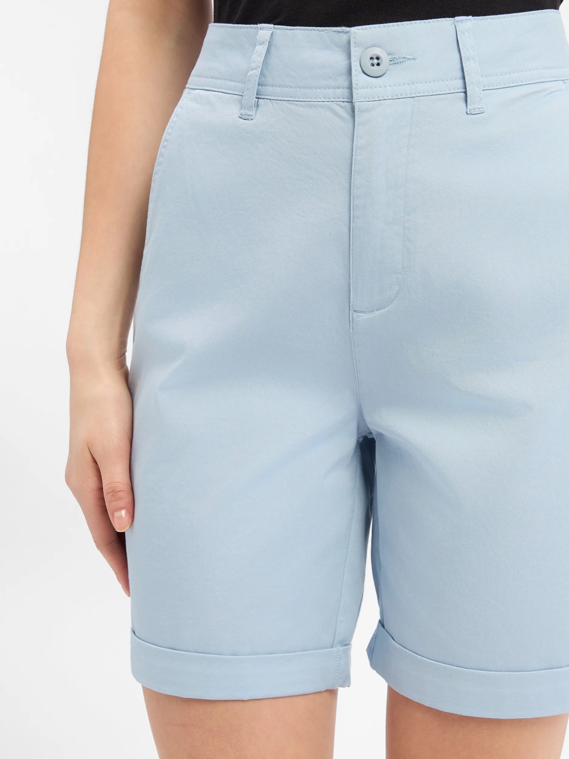 Marie Lund Damen Bermudashorts in hellblau