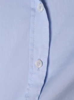 Marie Lund Damen Bluse in hellblau - Ausschnitt: Kent