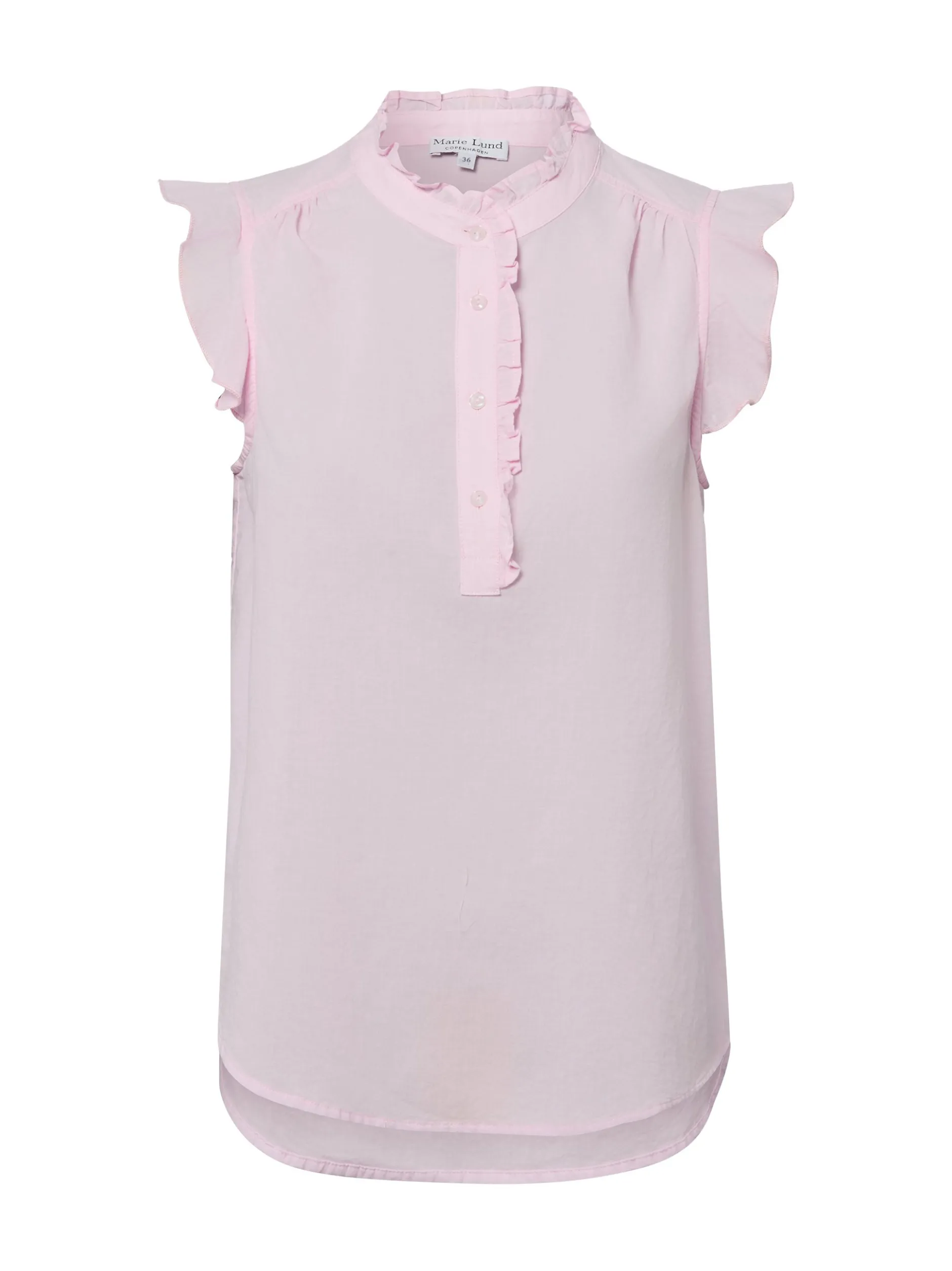 Marie Lund Damen Blusenshirt in rosa - Ärmel: extra kurz
