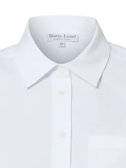 Marie Lund Damen Hemdbluse - Fibi in weiß