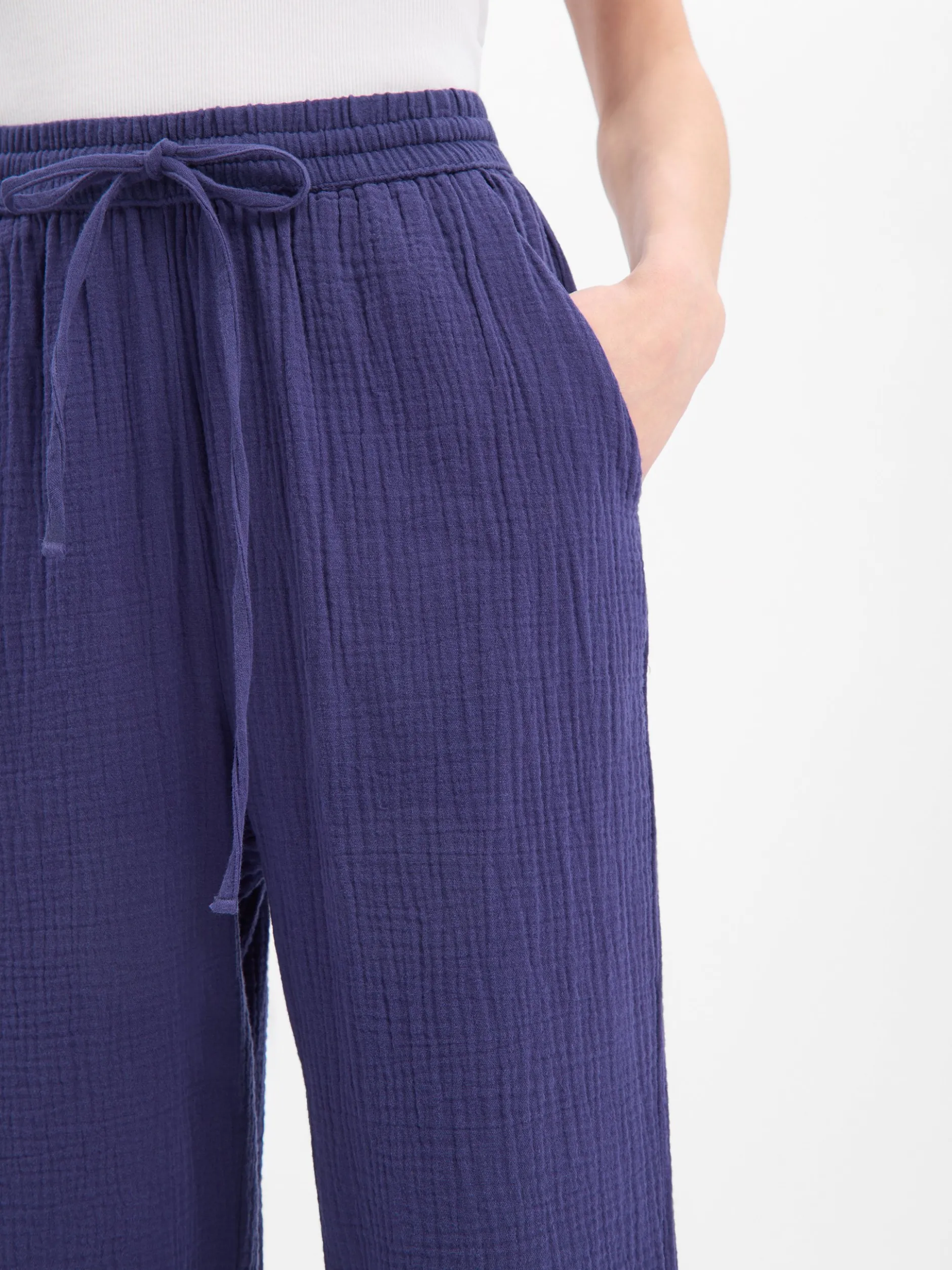 Marie Lund Damen Hose in marine