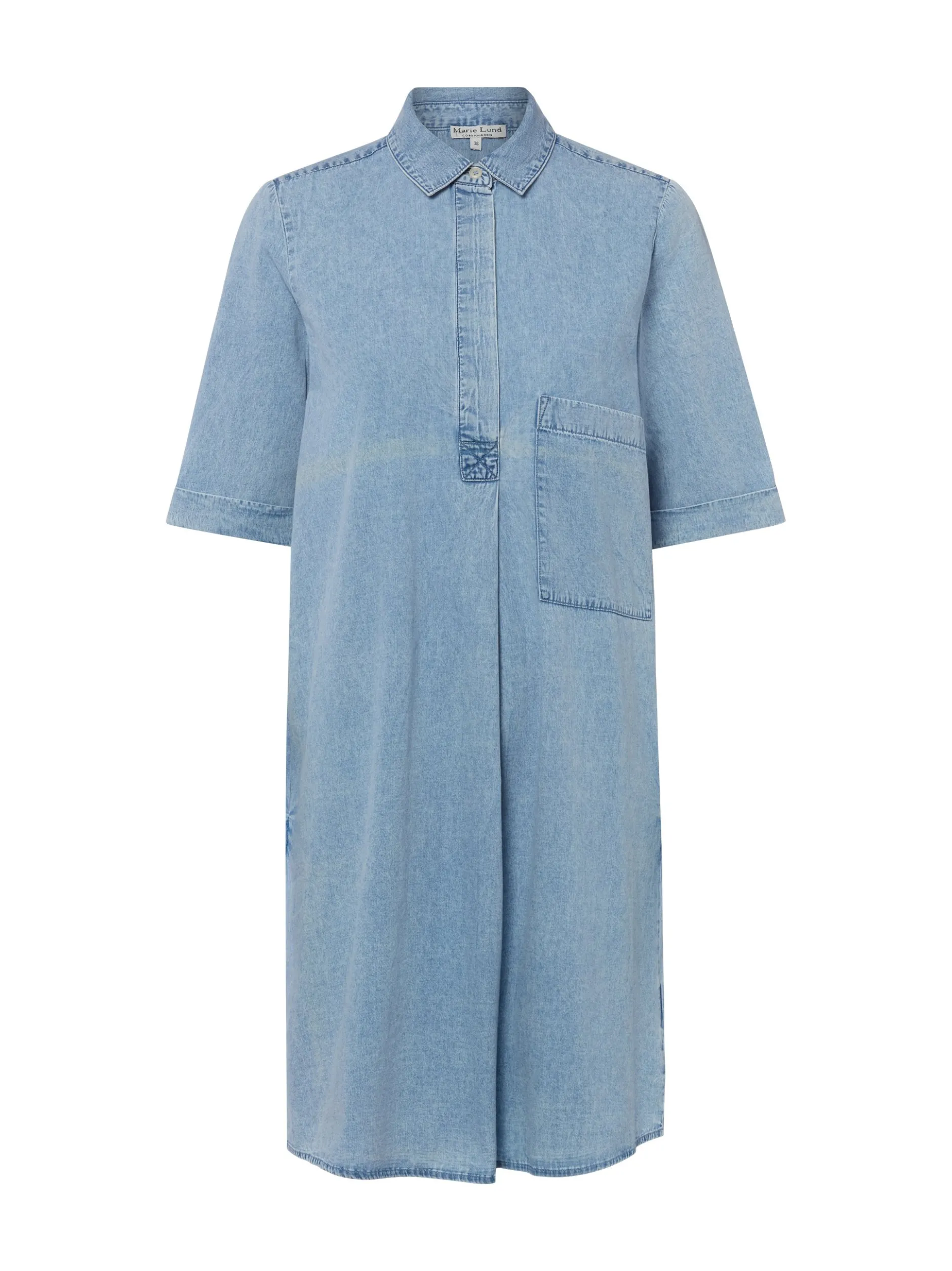 Marie Lund Damen Kleid - Lisa in blue stone
