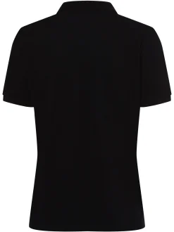 Marie Lund Damen Poloshirt in marine - Ärmel: kurzarm