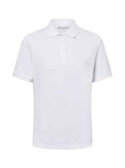 Marie Lund Damen Poloshirt in weiß - Ärmel: kurzarm