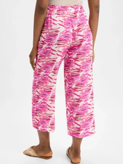 Marie Lund Damen Stoffhose in rosa pink