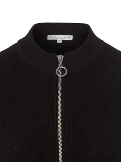 Marie Lund Damen Strickjacke in schwarz