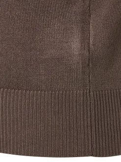 Marie Lund Damen Strickpullover in taupe
