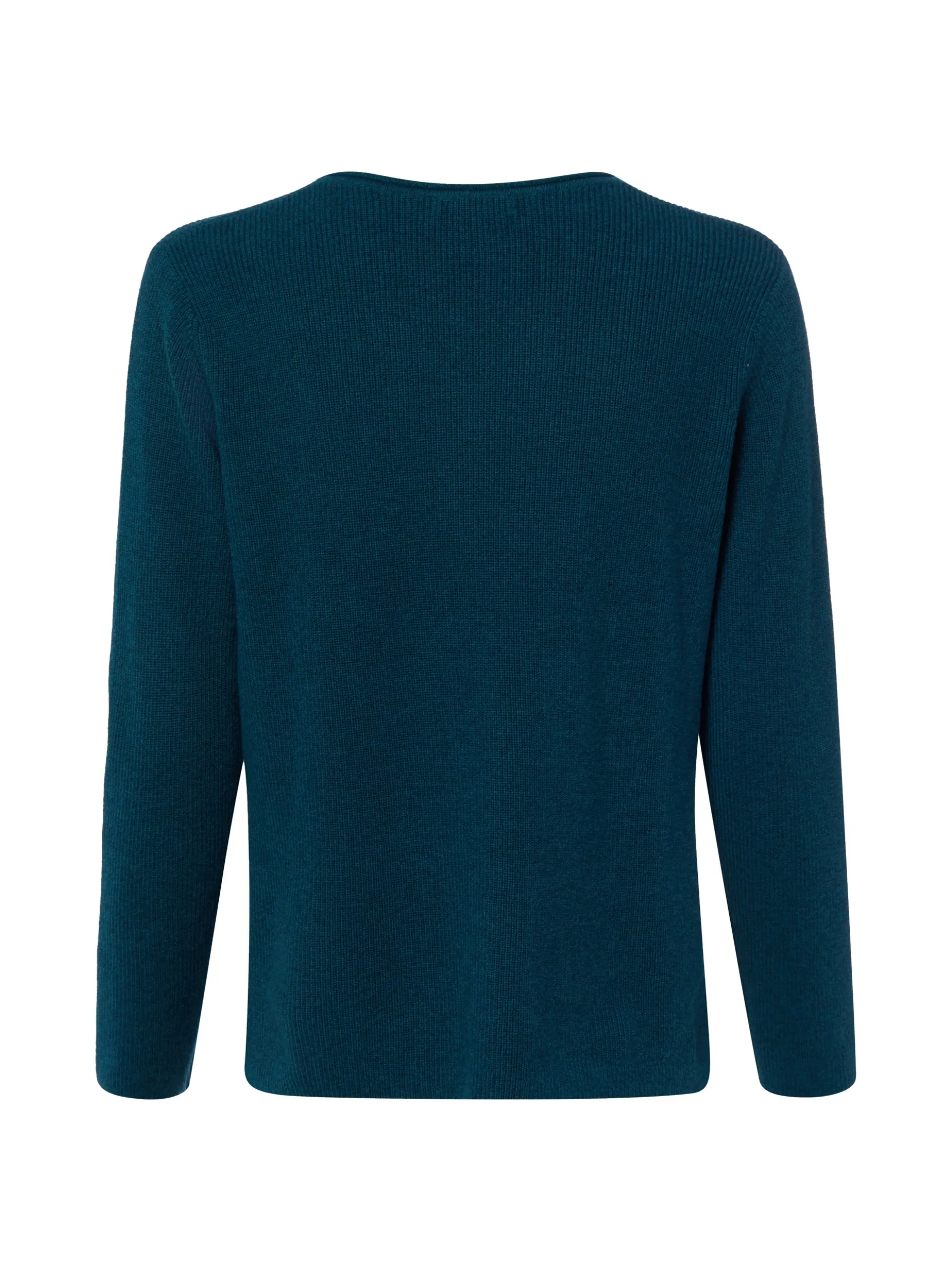 Marie Lund Damen Strickpullover in petrol