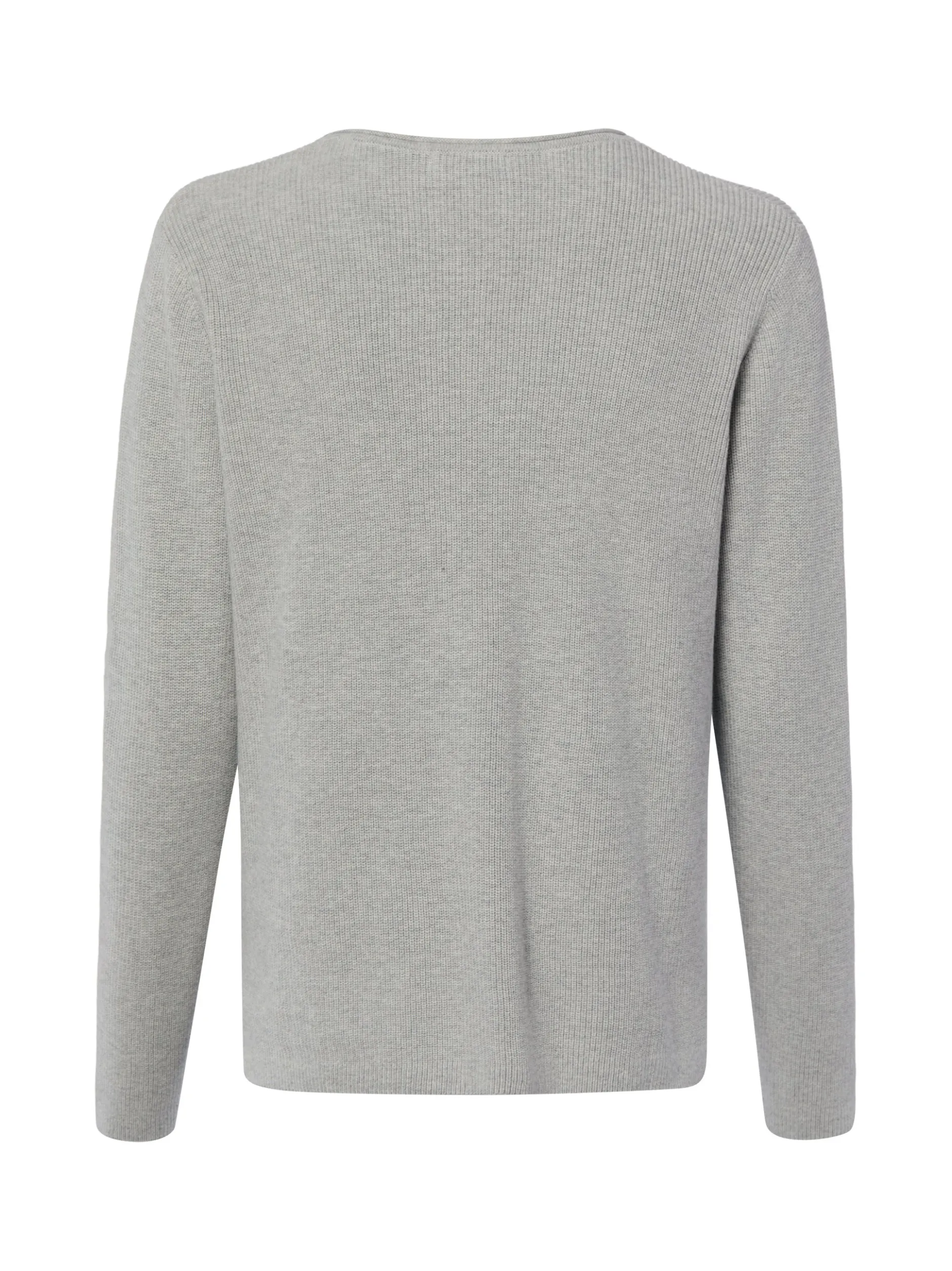 Marie Lund Damen Strickpullover in hellgrau
