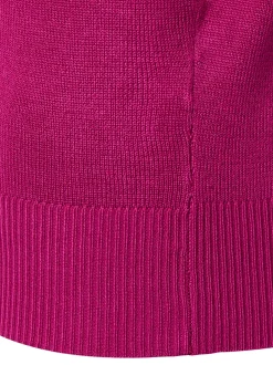 Marie Lund Damen Strickpullover in fuchsia
