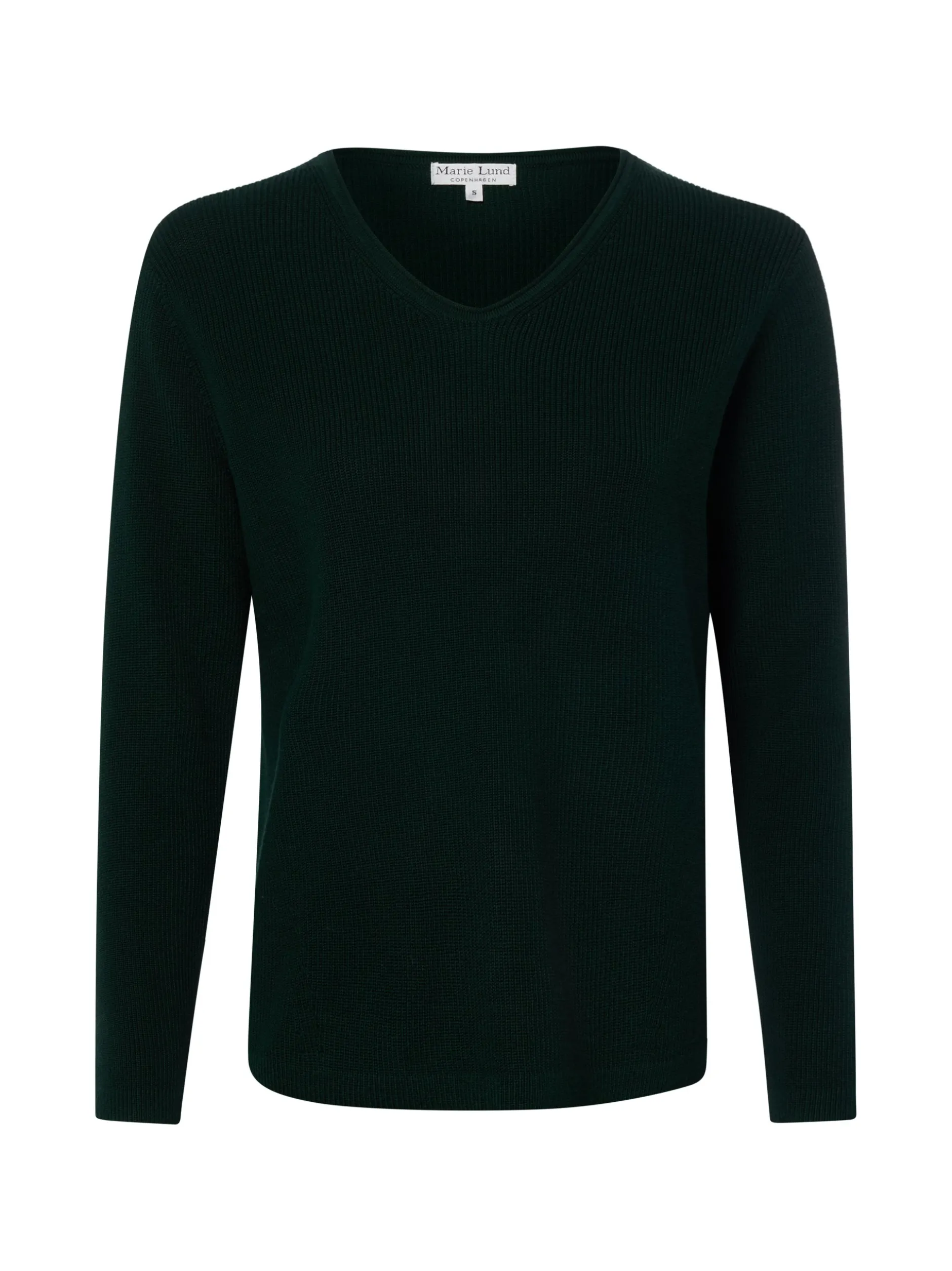 Marie Lund Damen Strickpullover in tanne