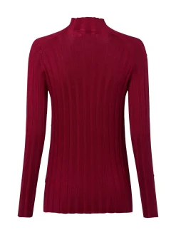 Marie Lund Damen Strickpullover in bordeaux