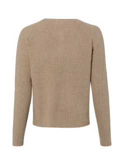Marie Lund Damen Strickpullover in taupe