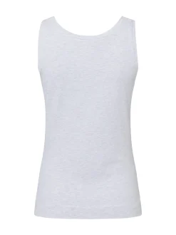 Marie Lund Damen Top in grau - Ausschnitt: Rundhals