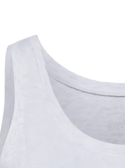 Marie Lund Damen Top in grau - Ausschnitt: Rundhals