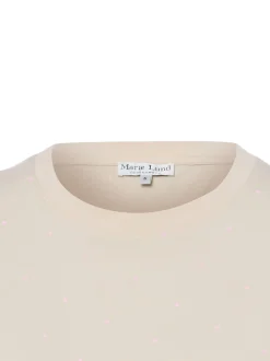 Marie Lund Damen T-Shirt in beige rosa