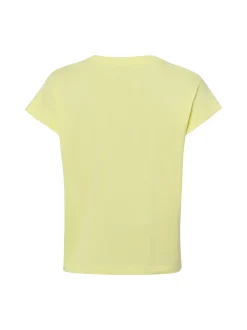 Marie Lund Damen T-Shirt in gelb - Ausschnitt: Rundhals